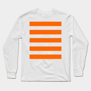 Orange Stripes Long Sleeve T-Shirt